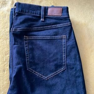 LAND’S END dark wash jeans women’s.